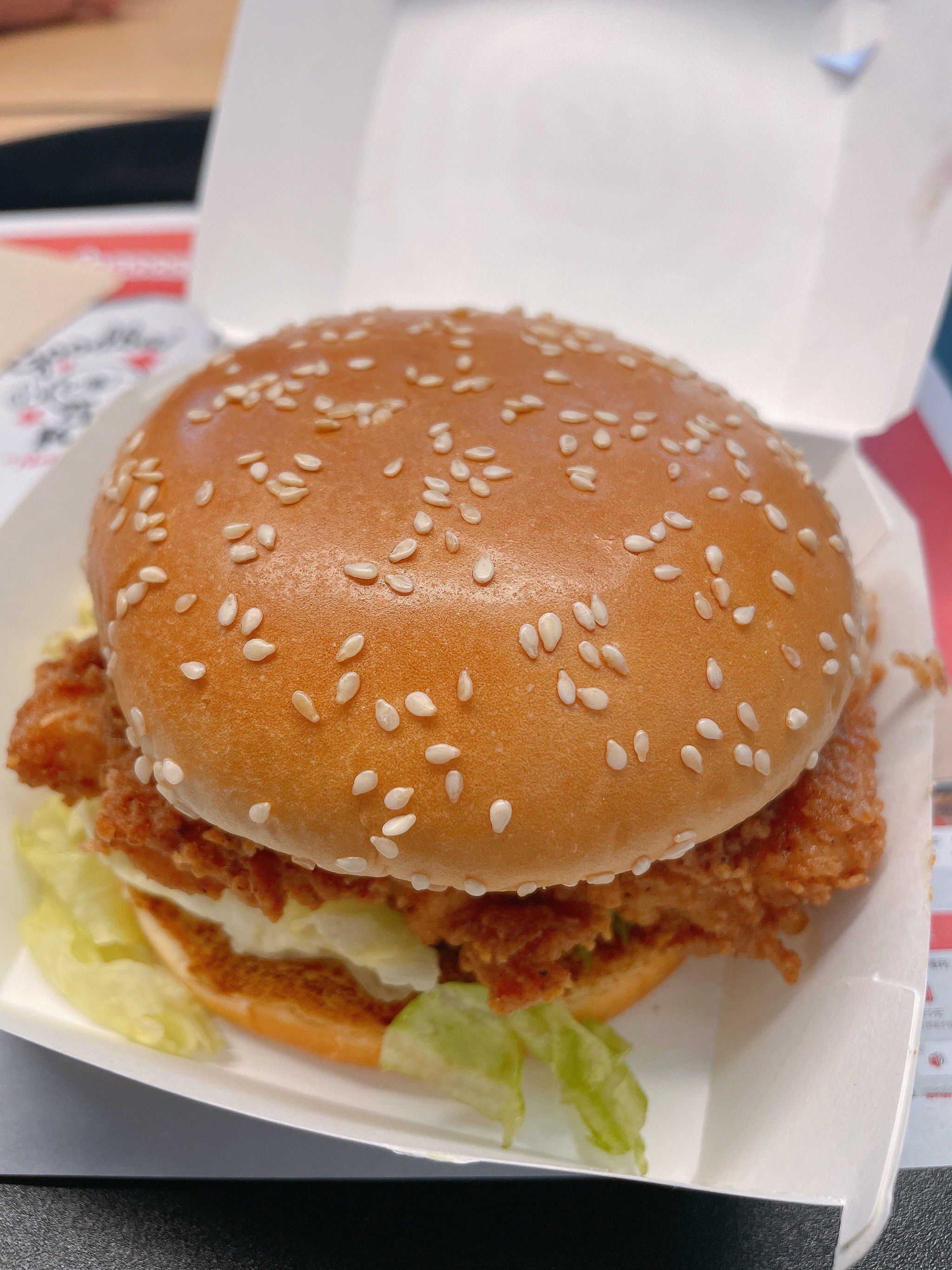 肯德基9.9原味鸡汉堡