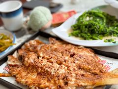 炭烤虹鳟鱼-途肴·老农饭庄(百里峡店)