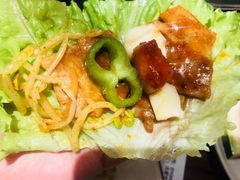 -明洞阿姨·韩式酱蟹烤肉·创意料理(三元桥店)