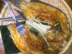 香茅草烤罗非鱼-云海肴·汽锅鸡·云南菜(天津国金汇店)