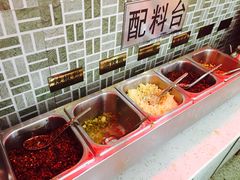 自助调料区-柳螺锅螺蛳粉(月亮街店)