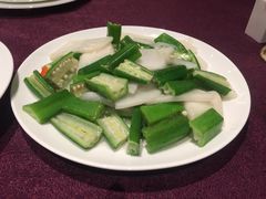 山药炒秋葵-南京东郊国宾馆