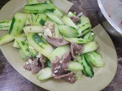 牛肉炒青瓜-贞姨美食·老字号海鲜大排档