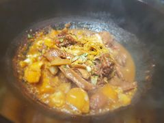 酸菜炖大鹅-鱼窝棚柴火铁锅炖(富山屯店)