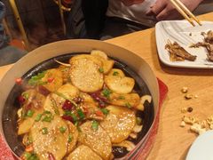铁板土豆片-老胖串店(浆水泉路店)