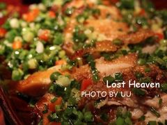 大理风味葱椒鸡-花马天堂云南餐厅 Lost Heaven(高邮路店)
