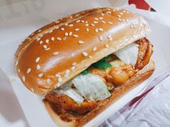 新奥尔良烤鸡腿堡ST-肯德基(孝陵卫地铁站店)