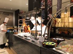 自助取餐区-北京希尔顿逸林酒店-逸轩西餐厅-自助餐厅