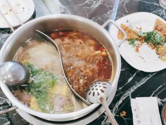 鸳鸯锅底-潮汕美牛肉丸火锅店(天宁寺店)