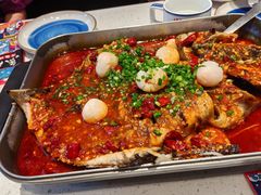 荔枝香辣烤鱼-鱼酷活鱼烤鱼(南京水游城店)