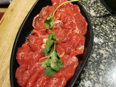 秘制嫩牛肉-杨肥肠火锅大排档(火车站花园店)