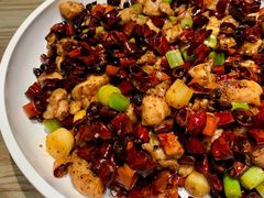 豉椒炒嫩滑鸡丁-小大董·烤鸭(凤凰汇店)