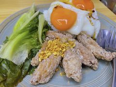 蝦醬炸雞翼飯-金满美食