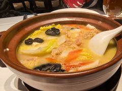 酥肉蔬菜汤-四季民福烤鸭店(王府井灯市口店)
