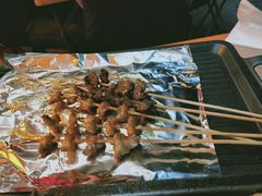 -路边摊小炉子烧烤