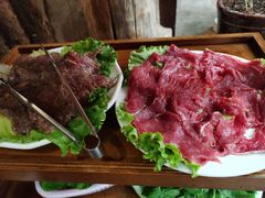 特色刀叉鲜牛肉-茶马古道·野生菌清汤黄牛肉(沙溪店)