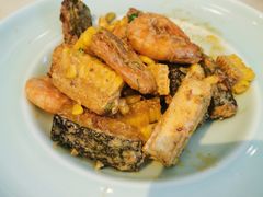 咸蛋黄南瓜甜玉米焗虾-港丽餐厅(高德置地店)