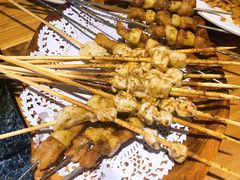 蒜瓣烤肉-老胖串店(山大路店)