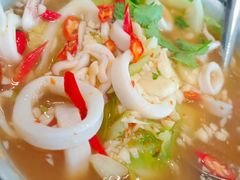 泰式青柠酸辣汤浸鱿-Thai Alley泰爱里(二沙岛店)
