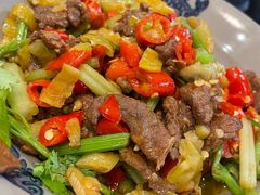 野山椒牛肉丝-潇湘阁(望京SOHO店)