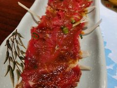 生拌牛肉刺身-黑松白鹿(崇文门新活馆店)
