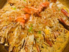 蒜蓉铜盘焗大头虾-大鸽饭(岗顶店)