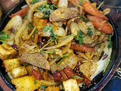 皮蛋炒饼-火枪手串吧·鹤岗小串涮肚(亦庄店)