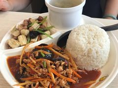 鱼香肉丝饭-永和豆浆食堂