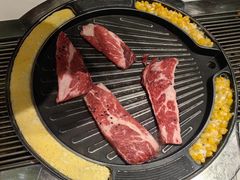 -山野的朋友露营炭火烤肉