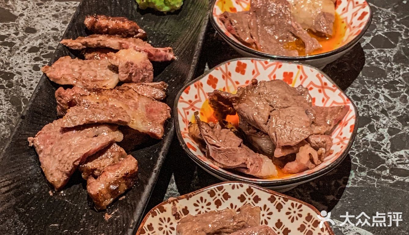 top1和牛烧肉🥩炙烤手握太好吃了！！