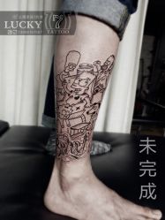 -幸运7纹身刺青Lucky7tattoo