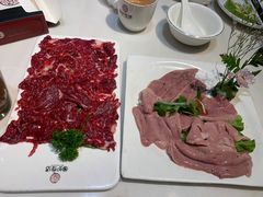 鲜牛肉-围炉夜话·潮汕卤水火锅(榕江店)