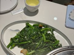 油渣炒菜心-美极鲜食坊(宝安南路店)