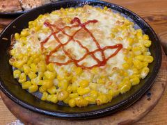 料理烤芝士玉米粒-老东镇啤酒屋海鲜加工·蒸汽海鲜·海鲜烧烤(台东店)