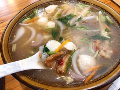 杂烩酸辣汤-霞浦三沙经典小吃(沃尔玛店)