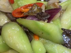 胜瓜炒鸡杂-阿鸡鱼庄·顺德鲜蒸小炒(亚运村店)