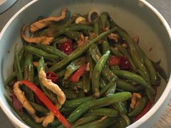 豆角丝炒肉拌转百刀-日上三甘(三里屯店)
