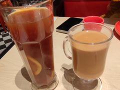 避风塘招牌港式冻奶茶-避风塘(宝山万达店)