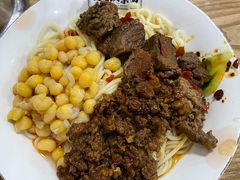 花市豌杂面加牛肉-花市豌杂面(民生路店)