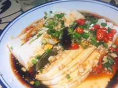 双椒千页豆腐-新凯旋烧烤·燕姐千岛湖土菜