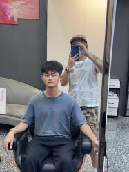 -藤野造型专业烫染接发