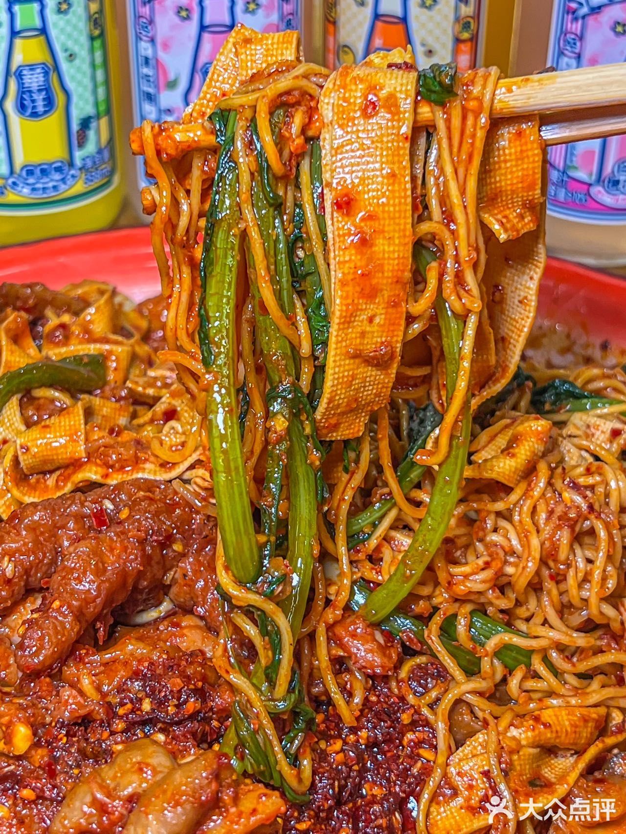 啊啊啊...这一口麻辣烫好炸裂‼️