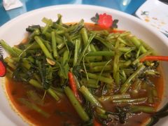 叁巴酱炒空心菜-My Way Town买味堂·东南亚餐厅(亦庄店)