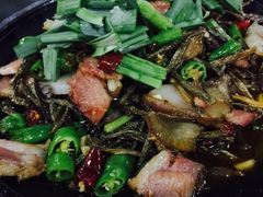 腊肉干豇豆-张关合渣(航空大道店)