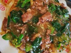 湿炒牛河-幸运牛汕头小黄牛牛肉火锅(梅林店)