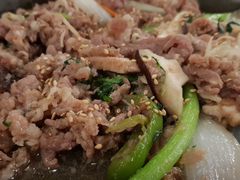 牛肉石锅拌-包装马车·韩国料理·포장마차