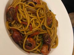麻辣小龙虾意大利面-麦甜创意轻食餐厅(西康路店)