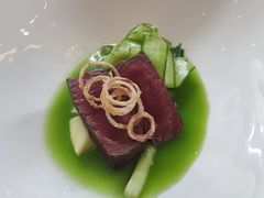 M7和牛牛柳配白芦笋-Jean Georges