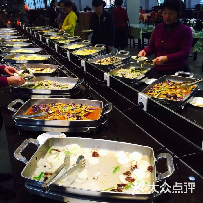 厦门鸿山寺素食自助图片