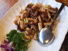 藕尖炒驴肉片-原汁原味驴庄(长岭村店)
